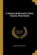 Sermon Delivered in Christ Church, West Haven