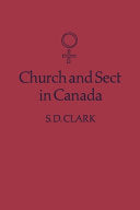 Church and Sect in Canada: Third Edition