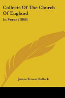 Collects Of The Church Of England: In Verse (1868)