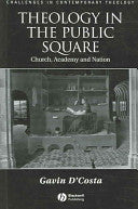 Theology in the Public Square: Church, Academy, and Nation