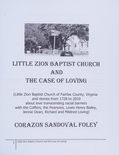 Little Zion Baptist Church and The Case of Loving