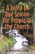 Word in Due Seasonfor People in the Church