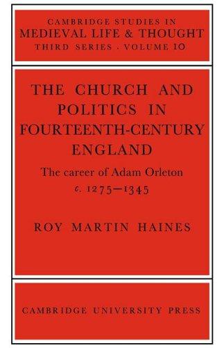 Church/Politcs: Adam Orleton