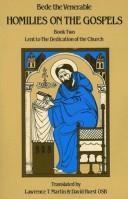 Homilies on the Gospels Book Two - Lent to the Dedication of the Church: Volume 111