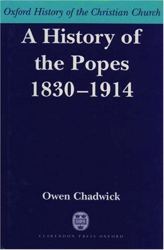 History of the Popes 1830-1914