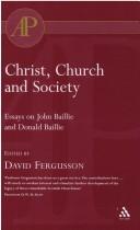 Christ, Church and Society