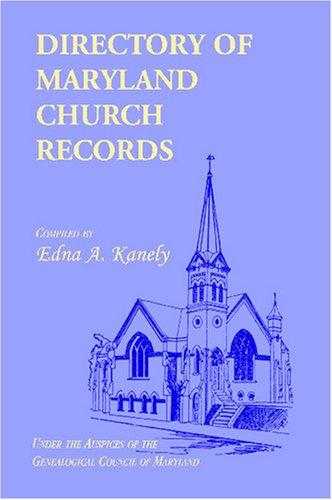 Directory of Maryland Church Records