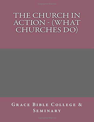 Church In Action - (What Churches Do)
