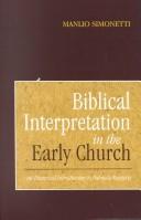 Biblical Interpretation in the Early Church (1993. Corr. 2nd)